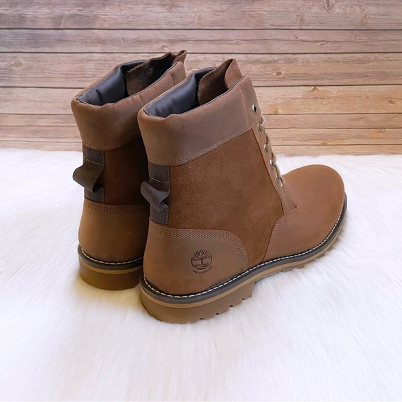 Timberland Men’s Larchmont 6” Waterproof Medium Brown Boots - Picture 2 of 7